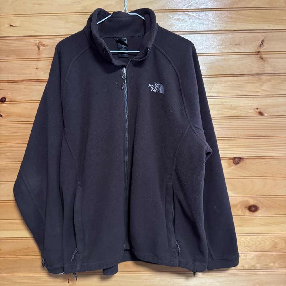 The North Face Men's Black Fleece Jacket Large